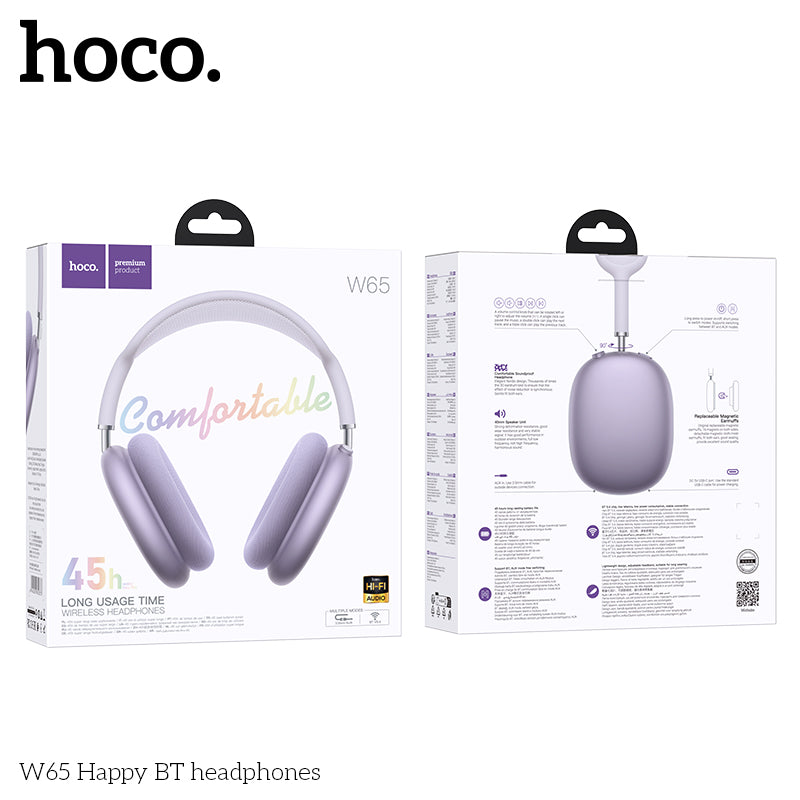 HD_SYNC:W65 Happy BT headphones
