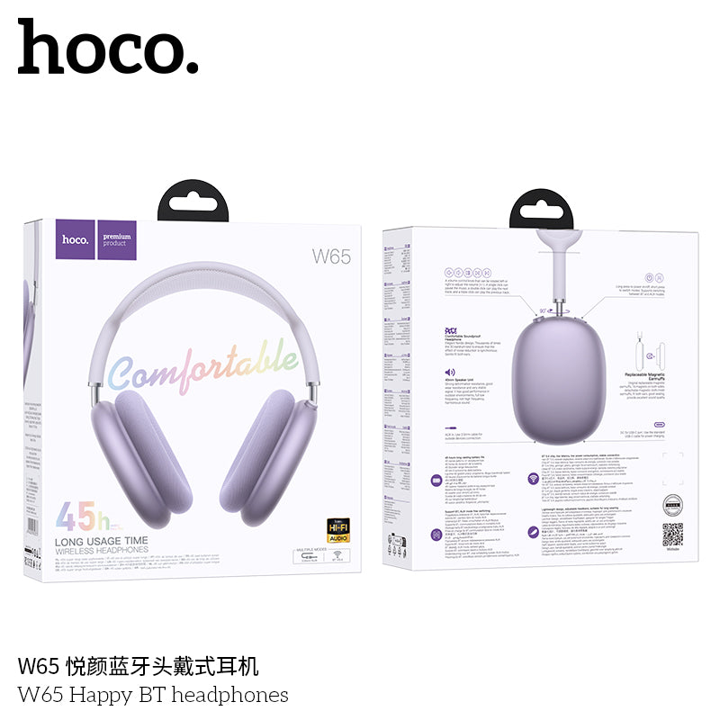 HD_SYNC:W65 Happy BT headphones