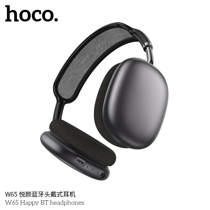 HD_SYNC:W65 Plus Happy ANC BT headphones