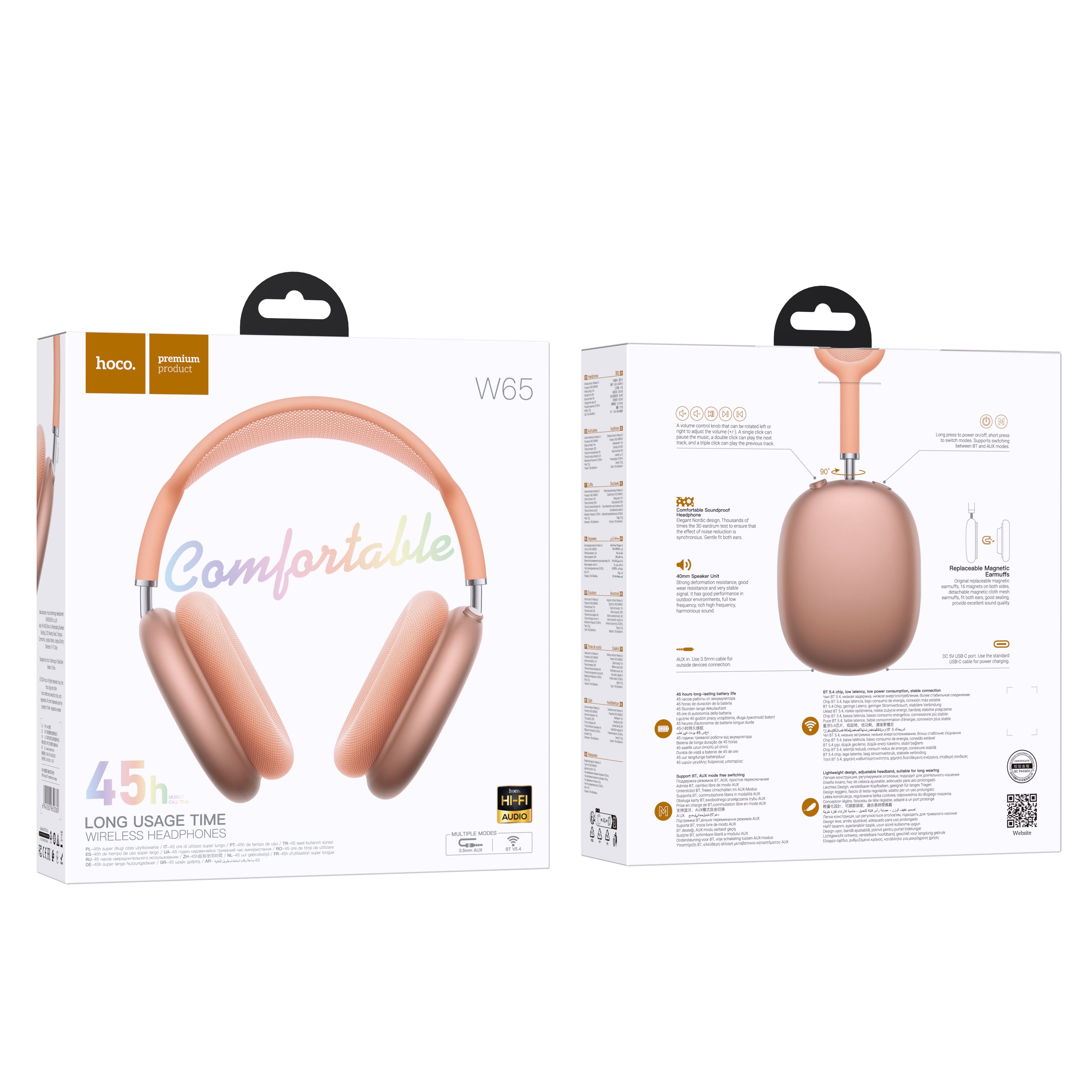 HD_SYNC:W65/W65 Plus magnetic earmuffs