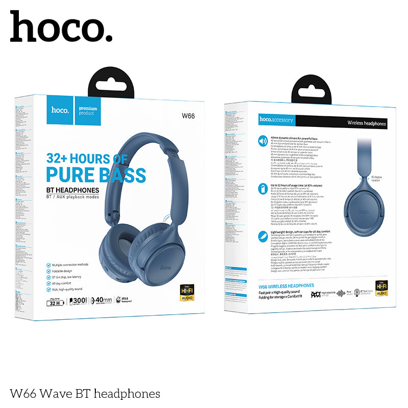 HD_SYNC:W66 Wave BT headphones