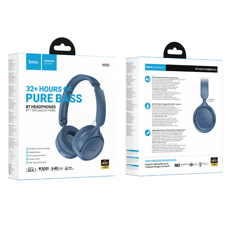 HD_SYNC:W66 Wave BT headphones