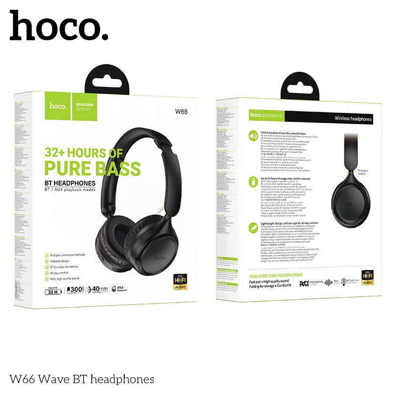 HD_SYNC:W66 Wave BT headphones