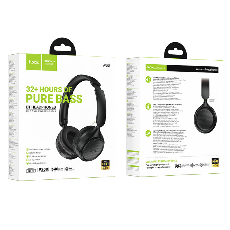 HD_SYNC:W66 Wave BT headphones