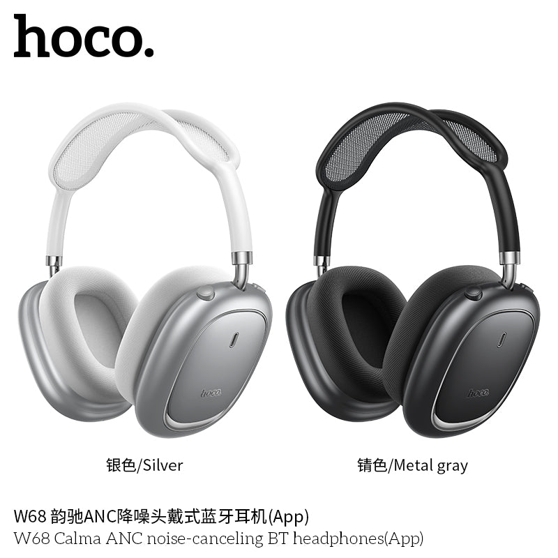 HD_SYNC:W68 Calma ANC noise-canceling BT headphones(App)