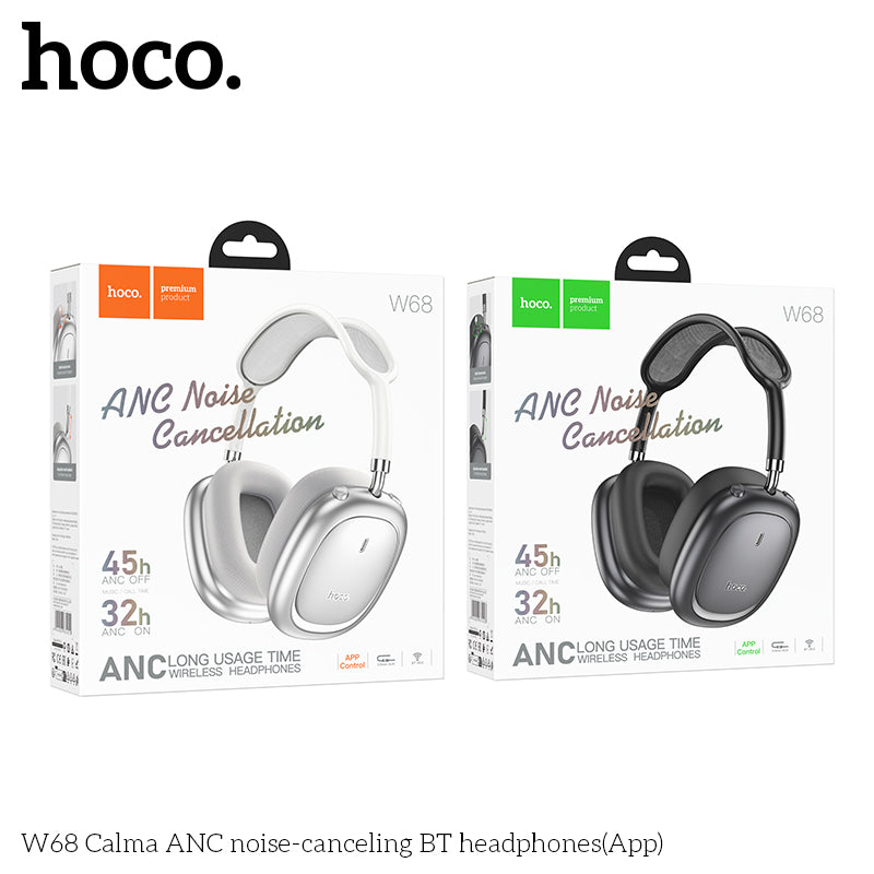 HD_SYNC:W68 Calma ANC noise-canceling BT headphones(App)