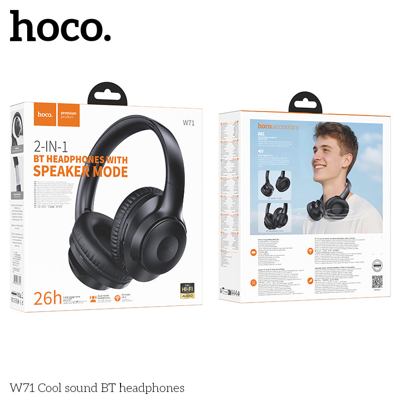 HD_SYNC:W71 Cool sound BT headphones
