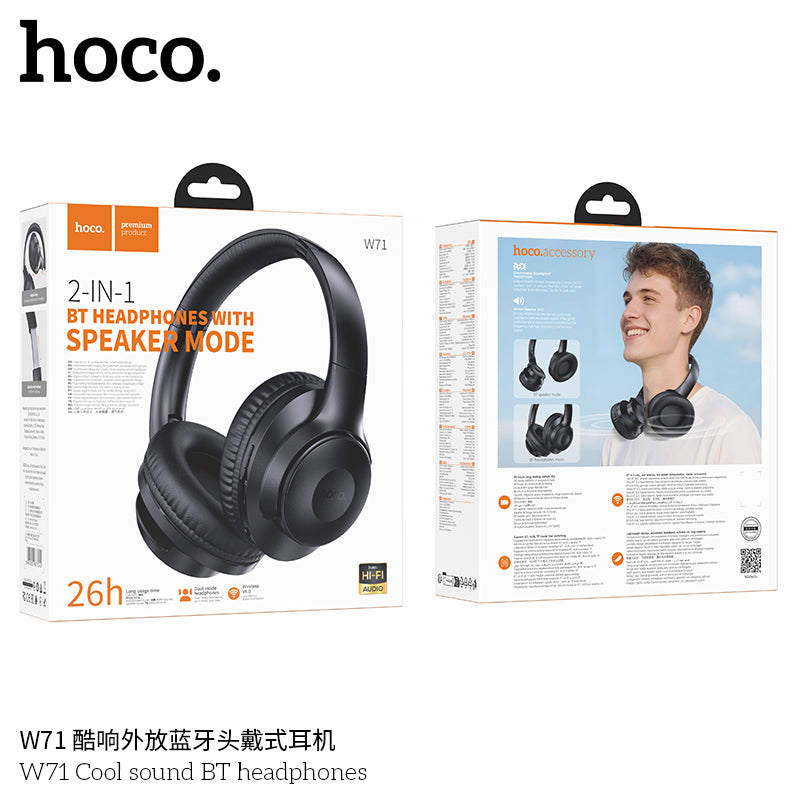 HD_SYNC:W71 Cool sound BT headphones