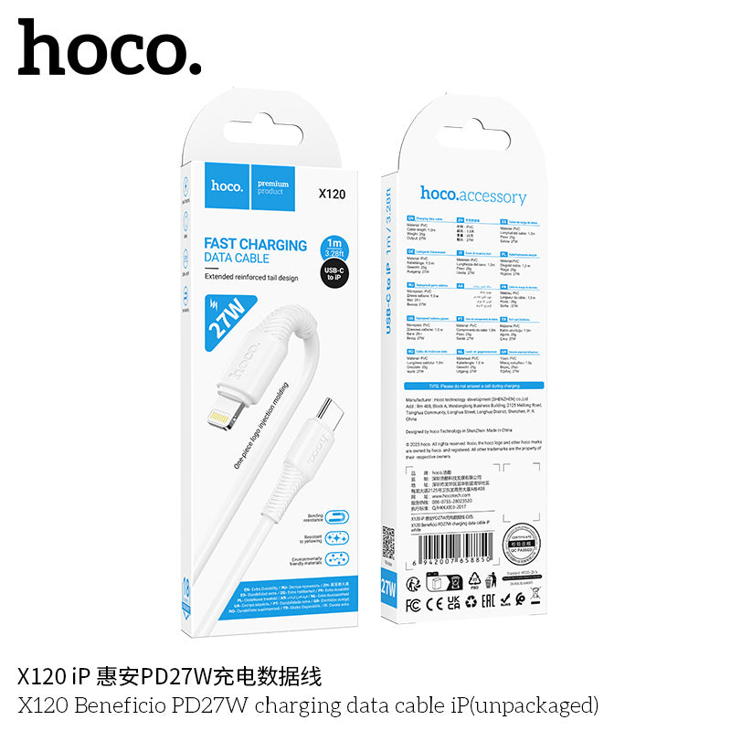 HD_SYNC:X120 Beneficio PD27W charging data cable iP(packaged)