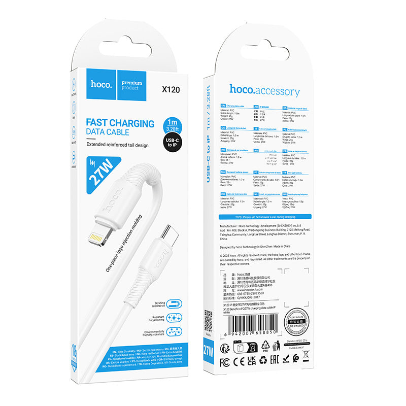 HD_SYNC:X120 Beneficio charging data cable Micro(packaged)