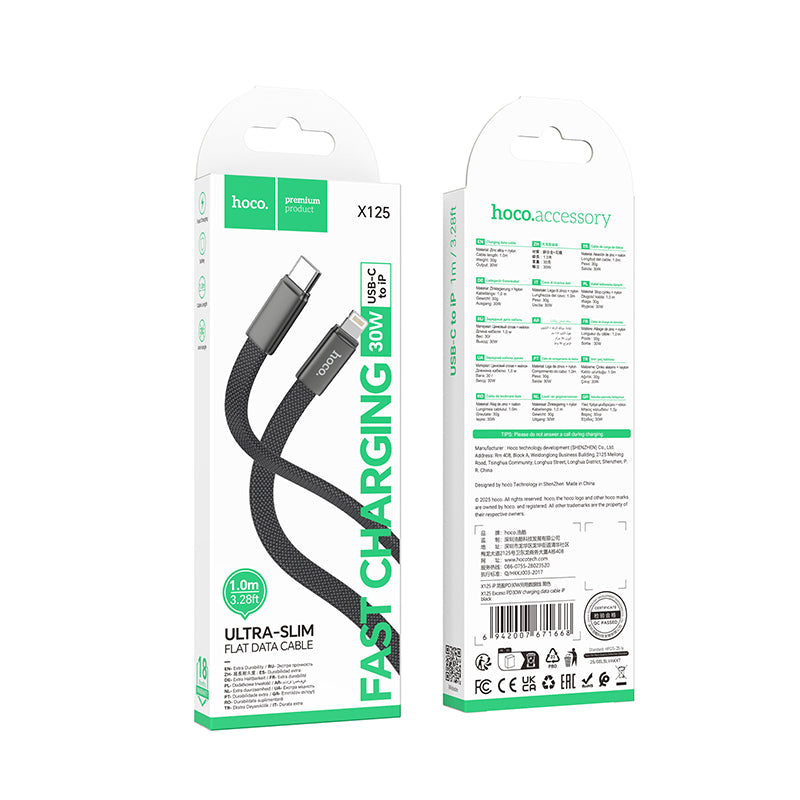 HD_SYNC:X125 Exceso PD30W charging data cable iP