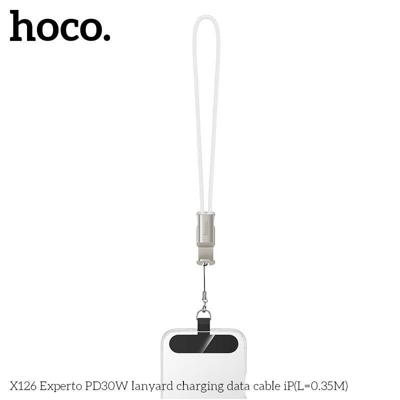 HD_SYNC:X126 Experto 60W lanyard charging data cable C to C(L=0.35M)