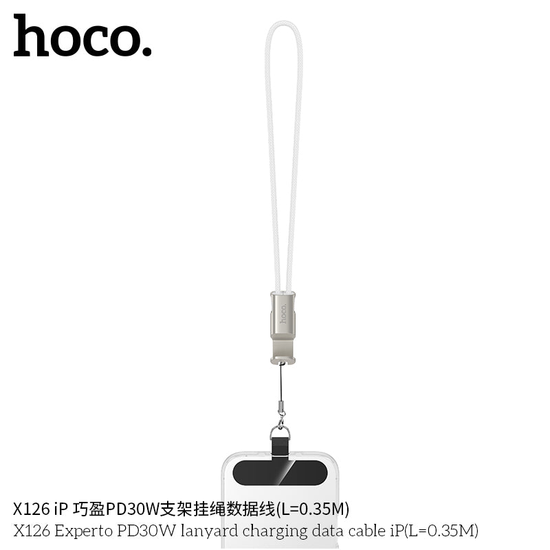 HD_SYNC:X126 Experto 60W lanyard charging data cable C to C(L=0.35M)