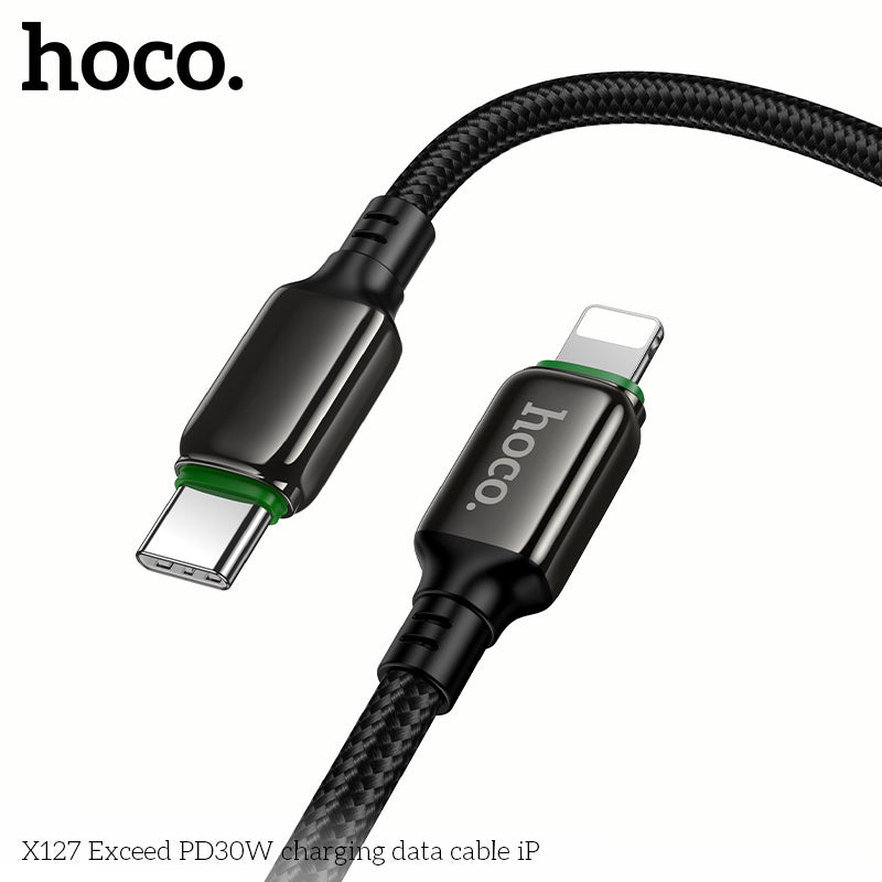 HD_SYNC:X127 Exceed PD30W charging data cable iP