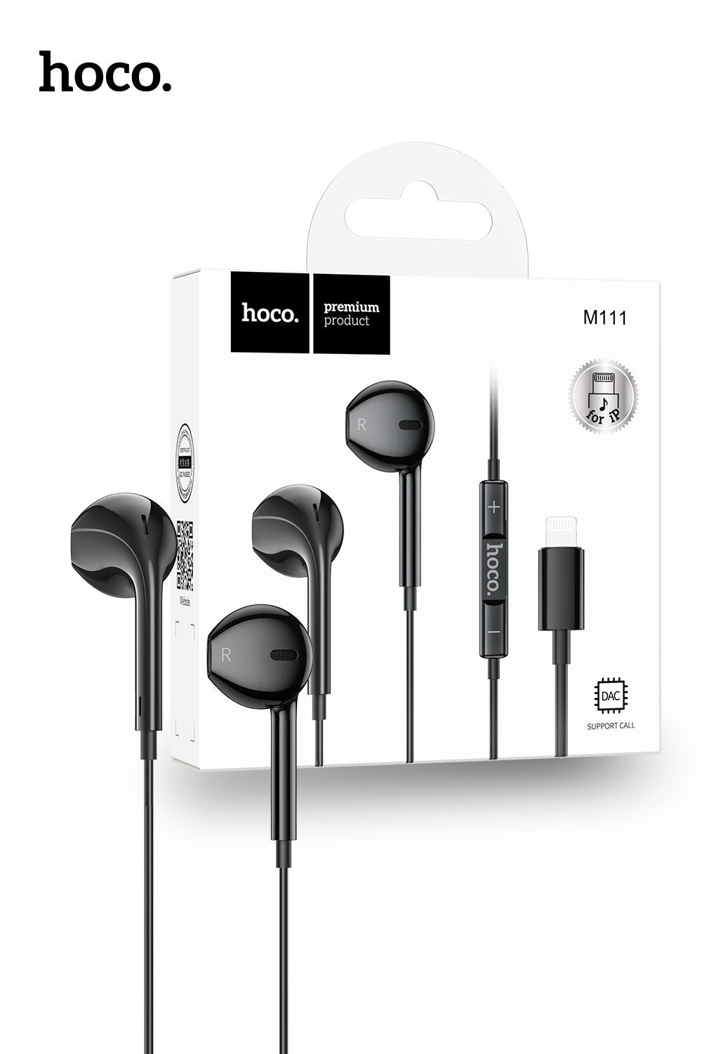 Hoco M111 Primero Digital Lightning Handsfree(Hoco M111 Primero Digital Lightning Handsfree