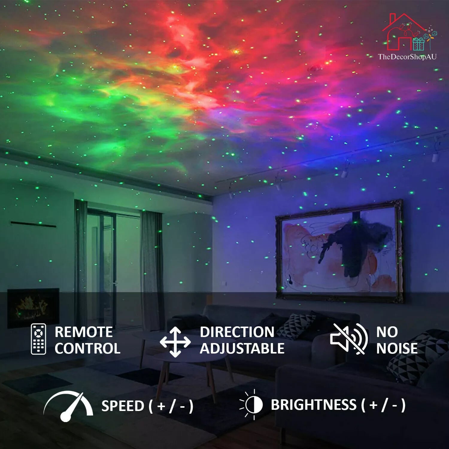 Tuya 3D Smart Aurora Wifi LED App Starry Sky Star Projector Galaxy Night Lamp