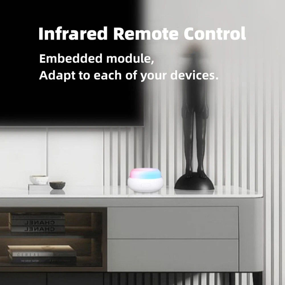 Tuya Universal Infrared Radio Frequency Atmosphere Light Remote Controller4292