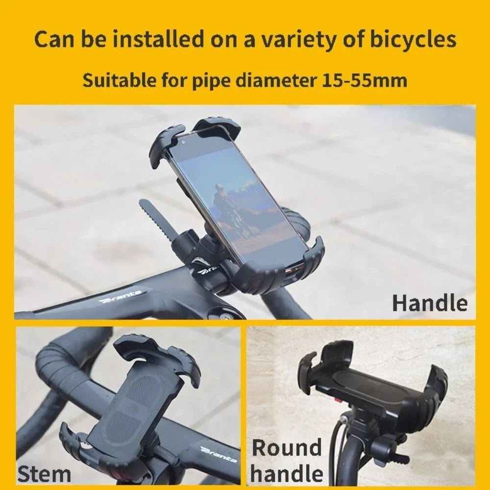 Mobile Phone Holder Bracket Mount For Motorcycle Bicycle and scooter