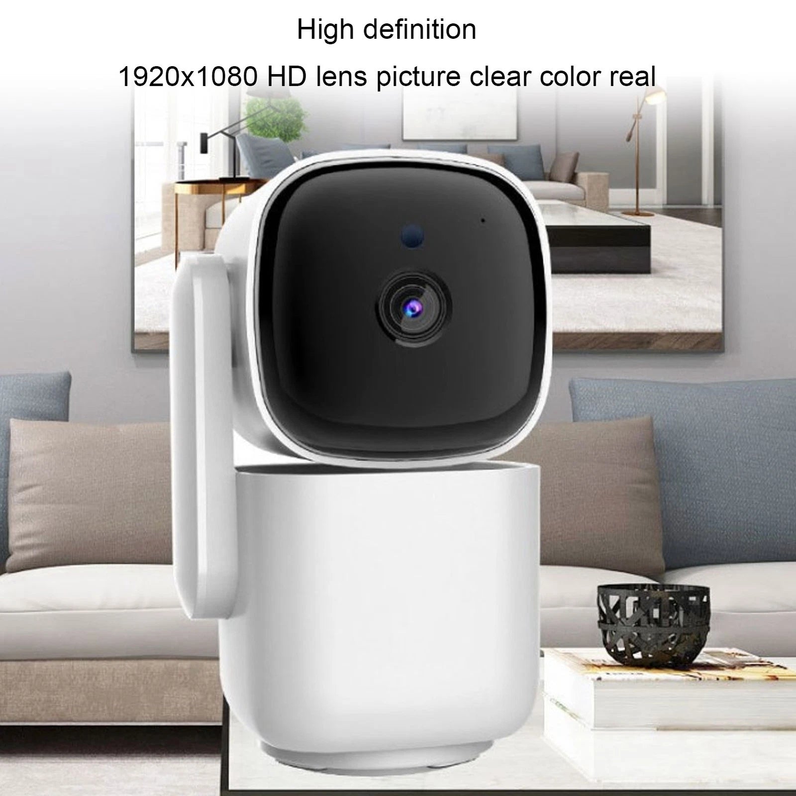 Wireless Home Security Camera 1080P Two Way Audio Indoor Monitoring Camera