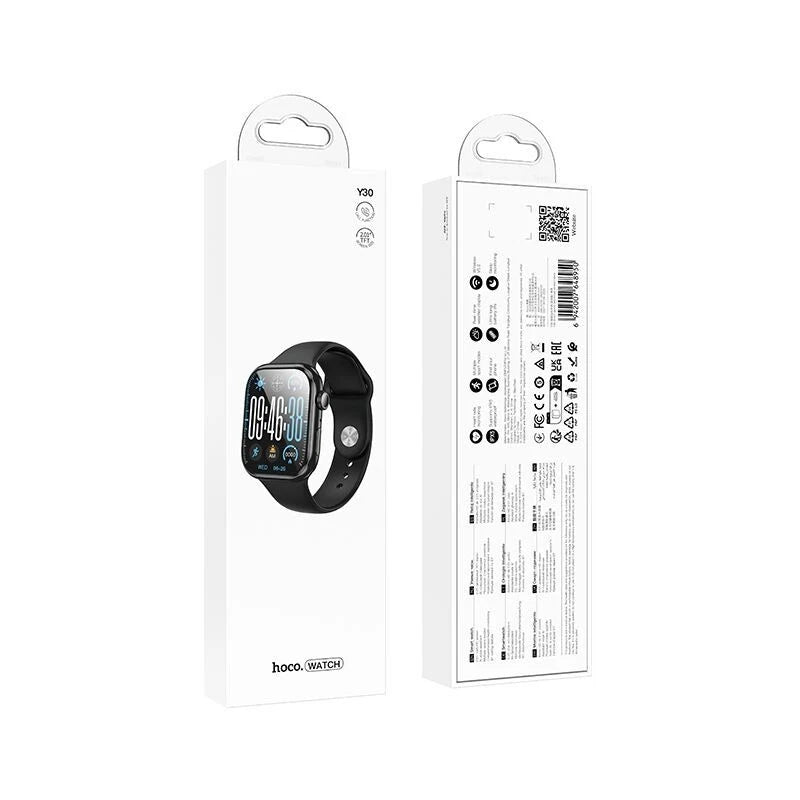 Hoco 50mm Smart Watch AMOLED Sports Bluetooth Fitness Waterproof Supports Calls