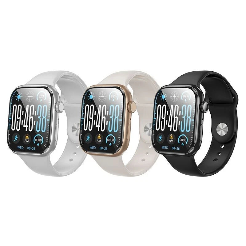 Hoco 50mm Smart Watch AMOLED Sports Bluetooth Fitness Waterproof Supports Calls