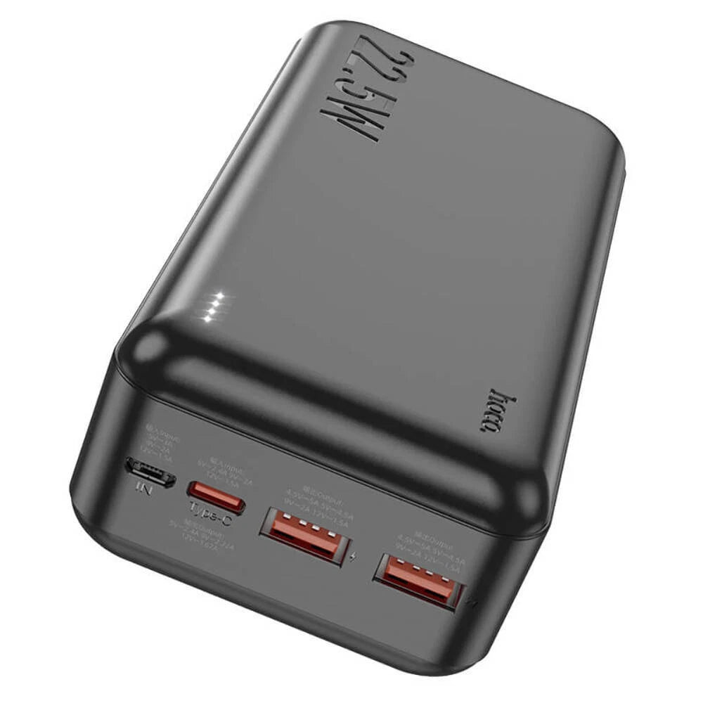 hoco. 22.5W Fast Charging Power Bank 30000mAh J101B Black