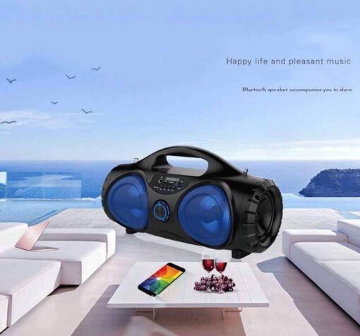 ITEQ Portable  FM Subwoofer Bluetooth Wireless Speakers PC Stereo Loudspeaker