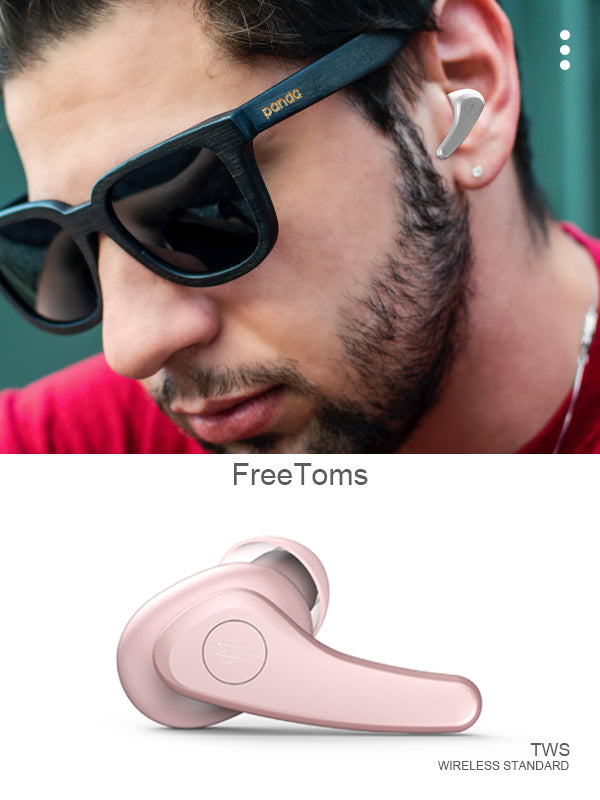 Premium  Wireless Noice Cancelling In-Ear airpod Magic TOM Black