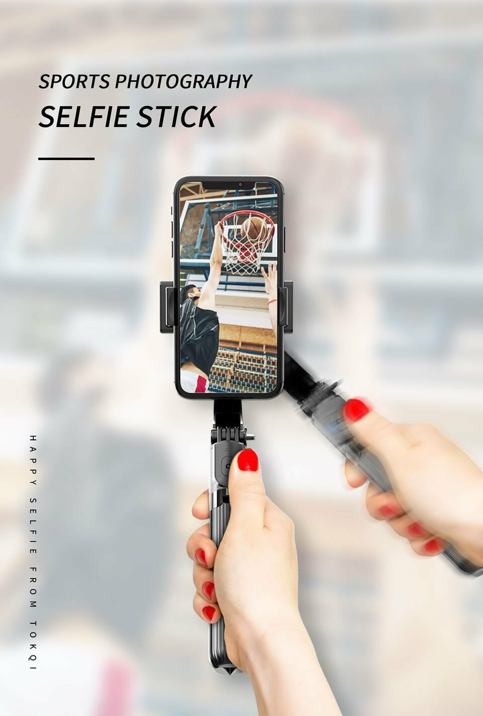 Gimbal Stabilizer Selfie Stick