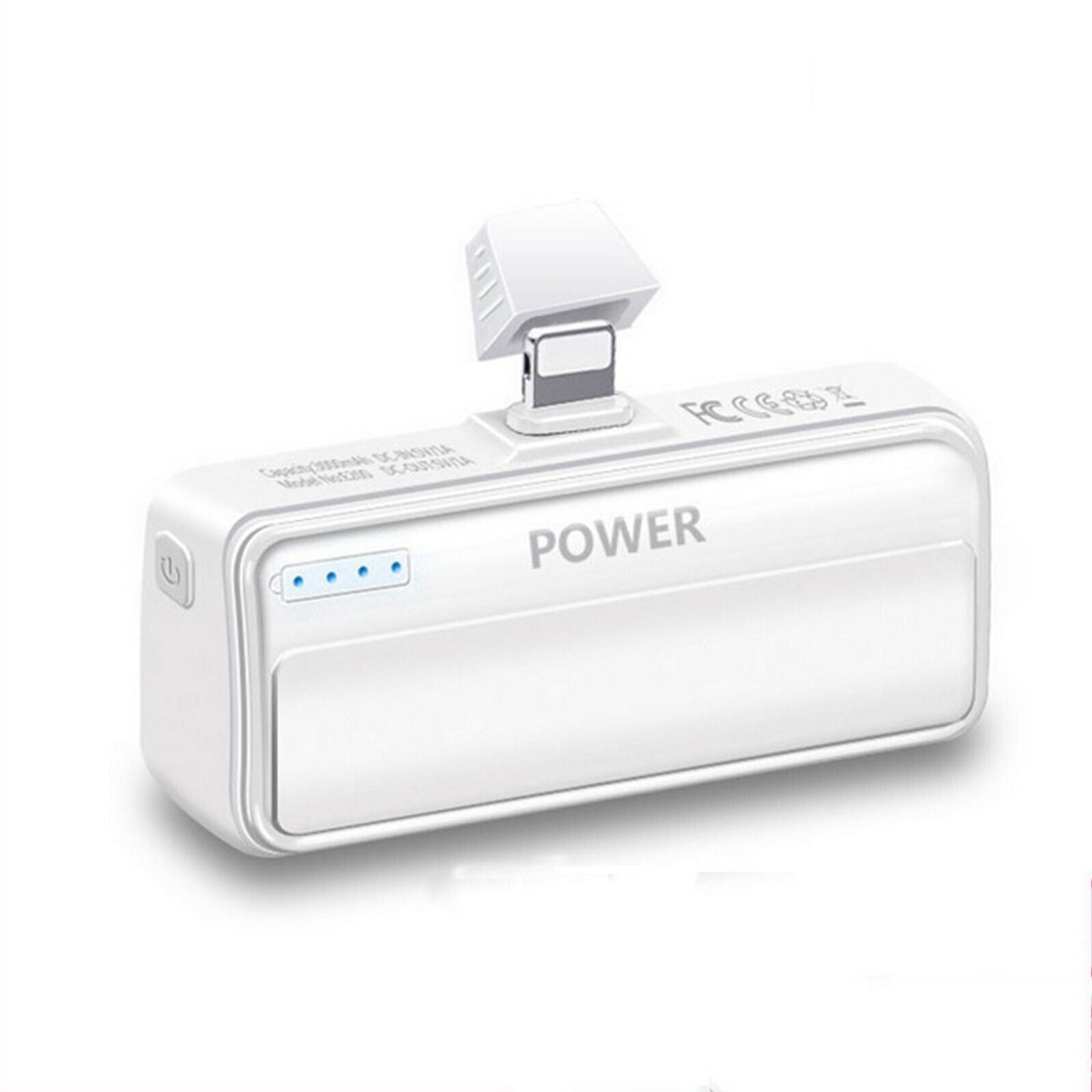 Mini 3000mAh Portable External Battery Emergency Charger