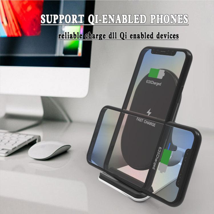 20w metal wireless stand for iphone   smartphone