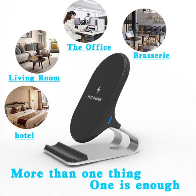 20w metal wireless stand for iphone   smartphone