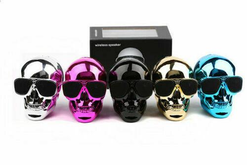 Skull Portable Bluetooth Audio Wireless Speaker