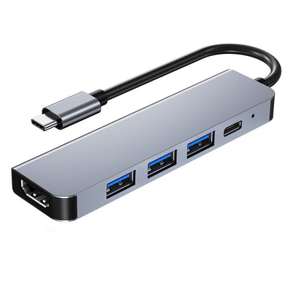 5 in 1 type-c to hdmi usb3.0+pd