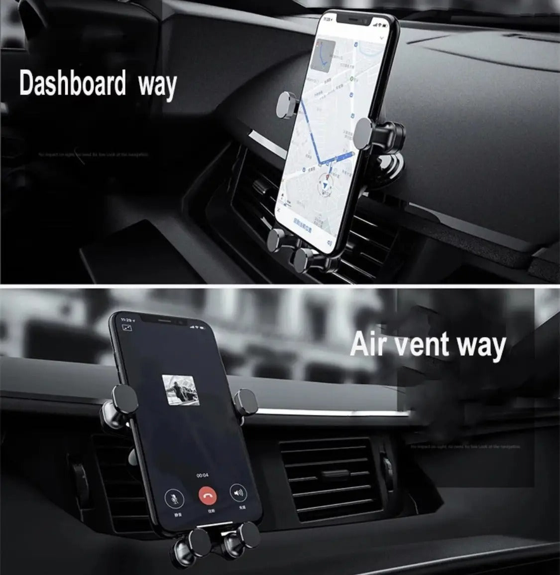 Gravity Car Mount Phone Holder