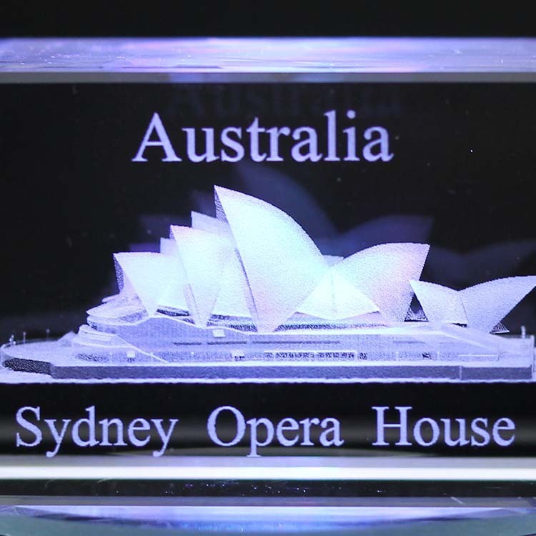 SYDNEY HARBOUR BRIDGE CRYSTAL  Laser+LED LIGHT