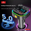 FM Bluetooth Transmiter With Fast Car charger