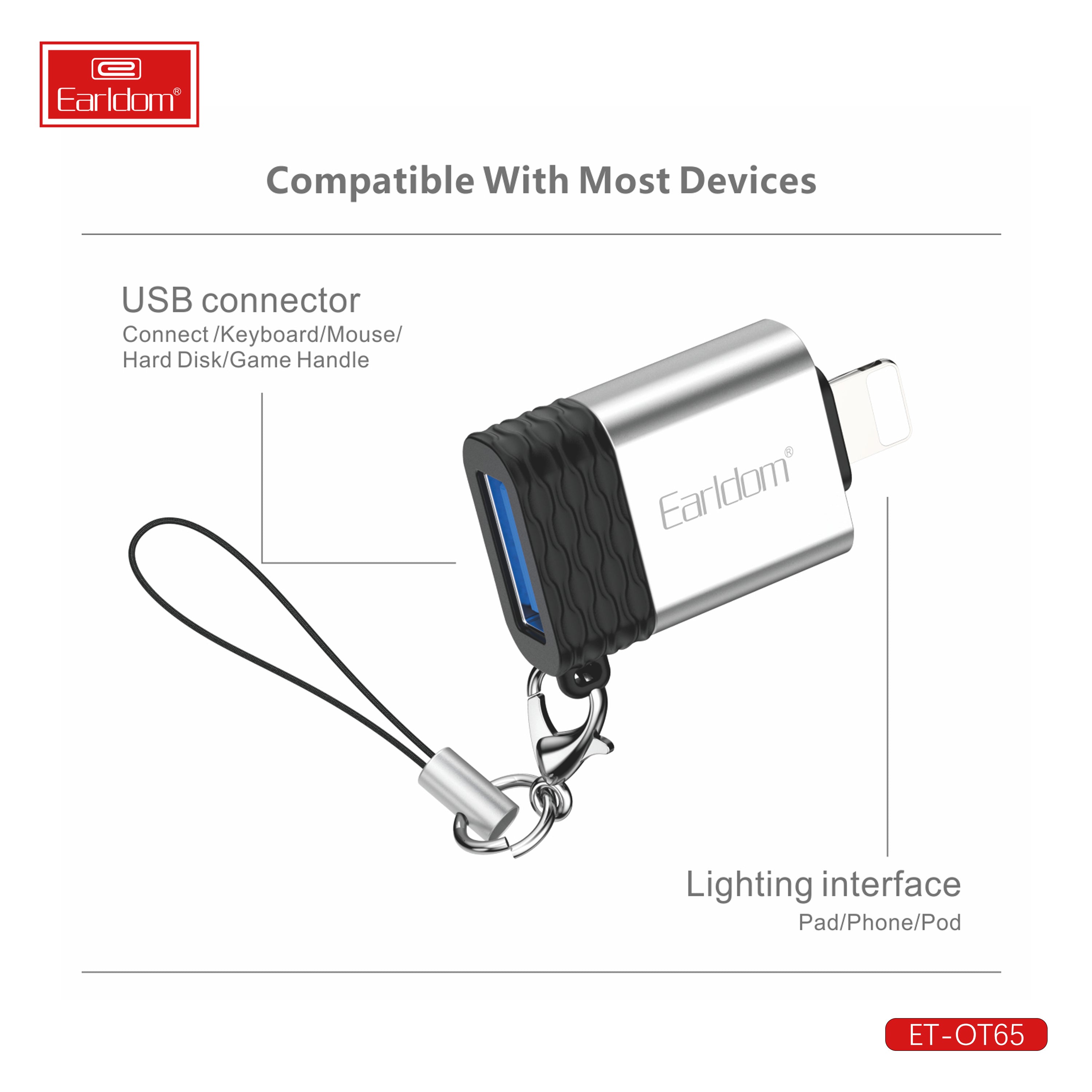ET-OT65 Adapter for iphone Ipad