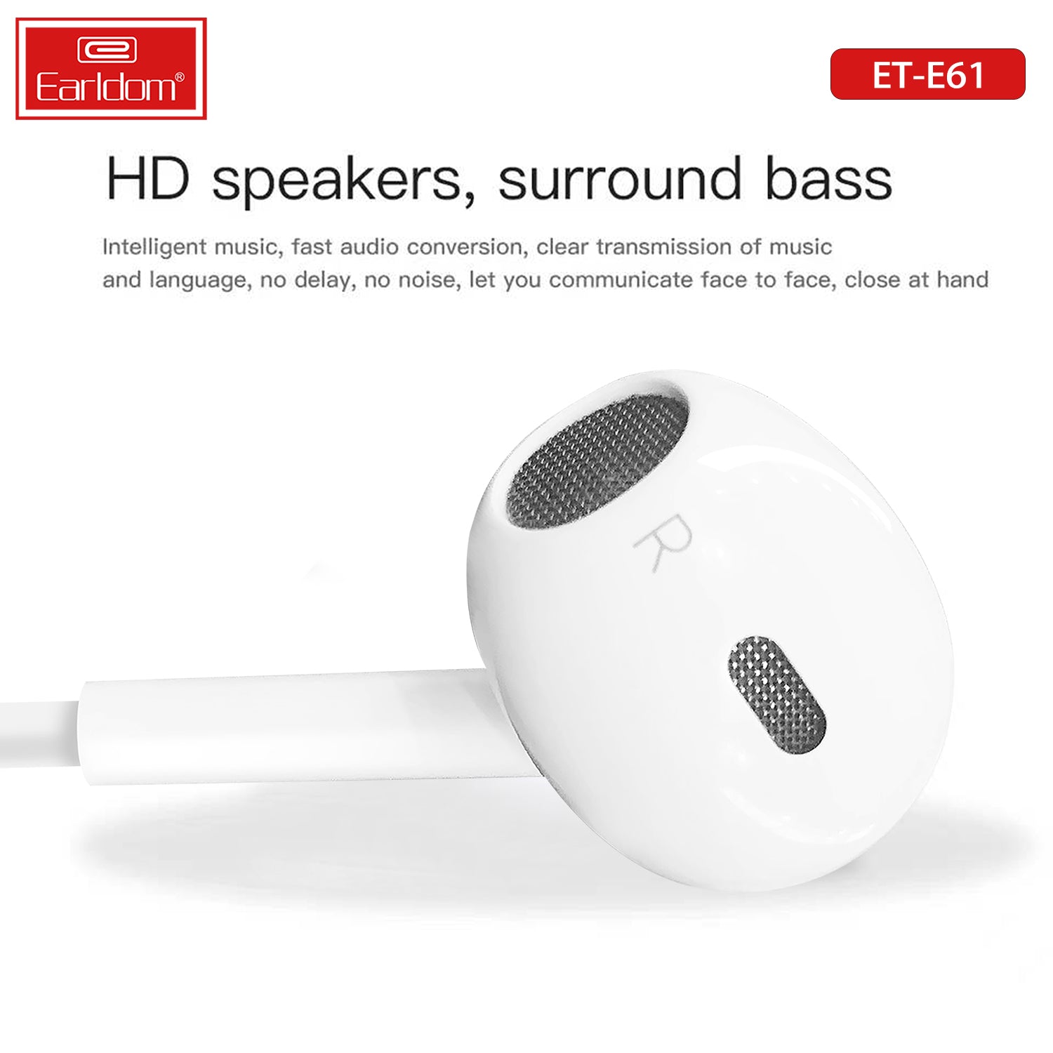 E61 USB Type C Handsfree Earphone