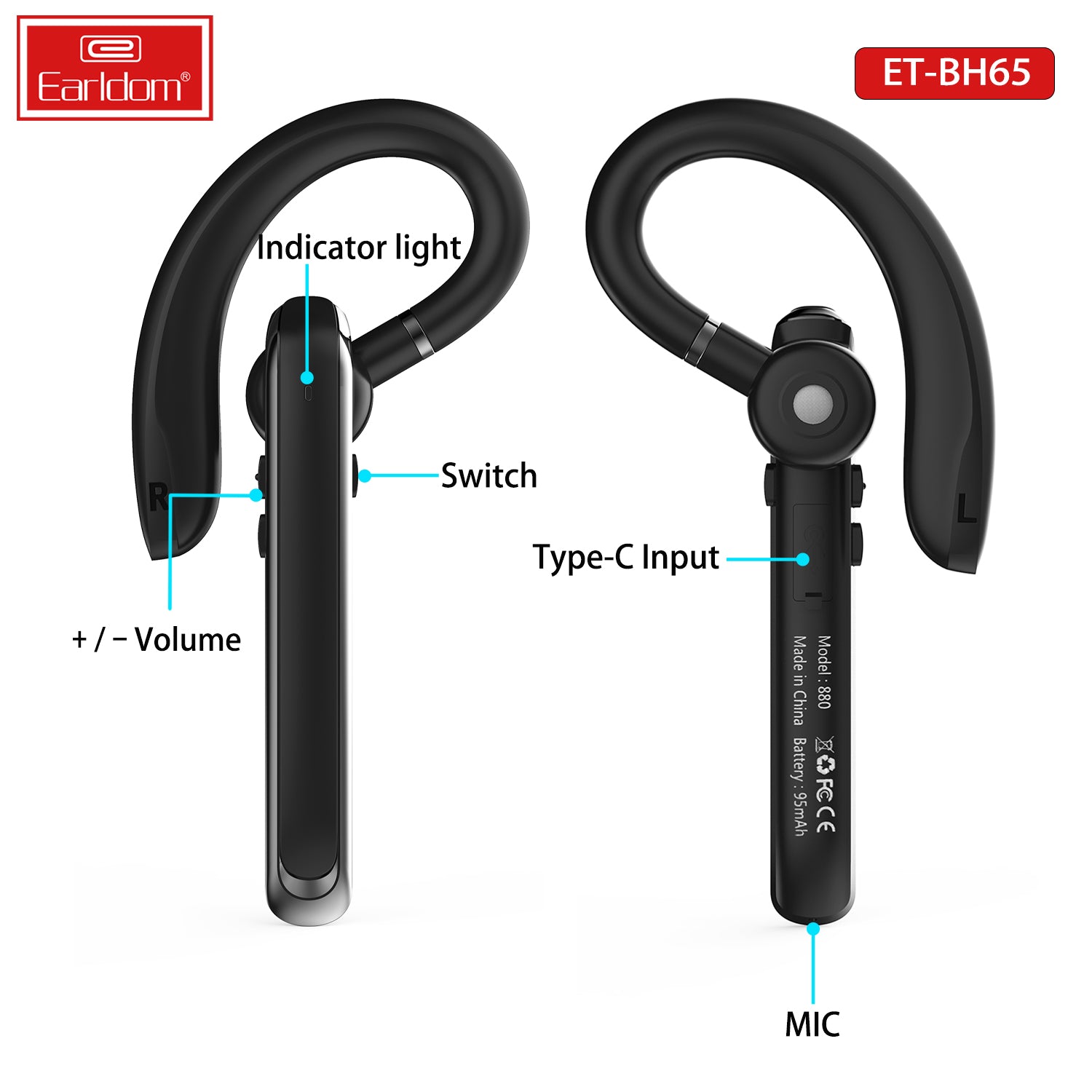 ET-BH65 Wireless headset