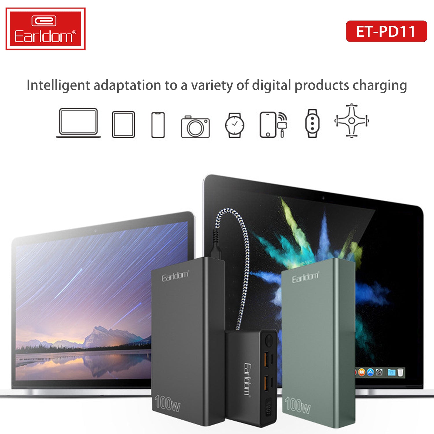 ET-PD11 Power Bank (20000mAh) 100W