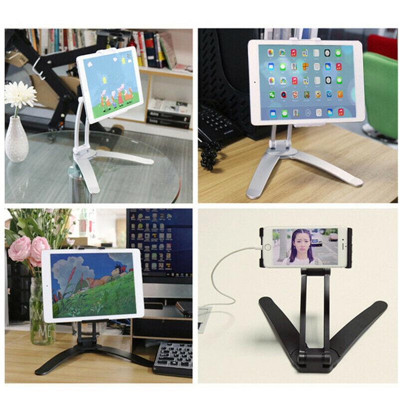 Kitchen ipad holder Fold Wall Mount Tablets Phone Stand Bracket Holder