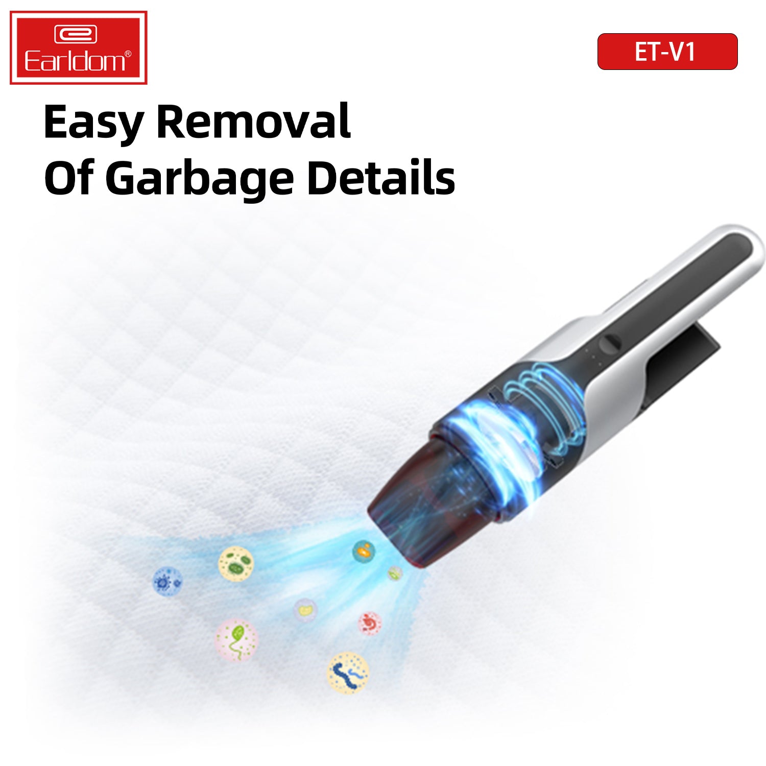 ET-V1 80W Car  Vacuum Sweeper