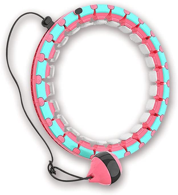 Fitness Smart Hula Hoop Exercise 24 Knots Detachable Suitable for Adults and Children
