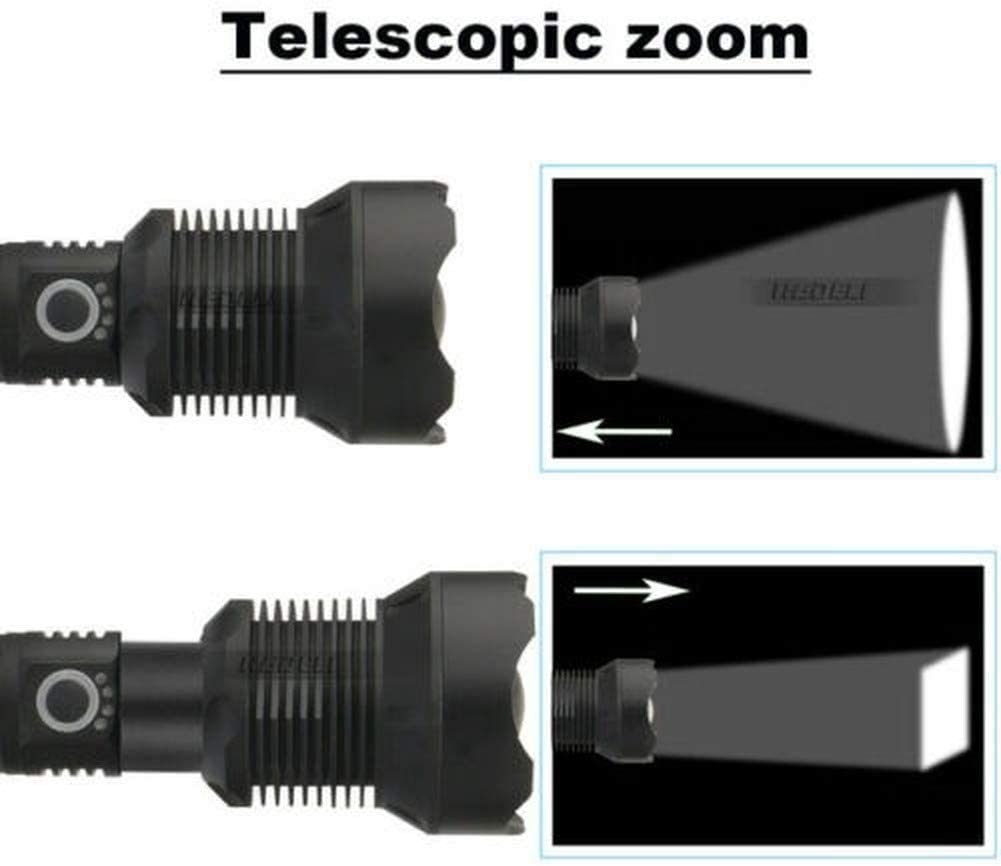 Super power torch Rechargeable Flashlights High Lumens,