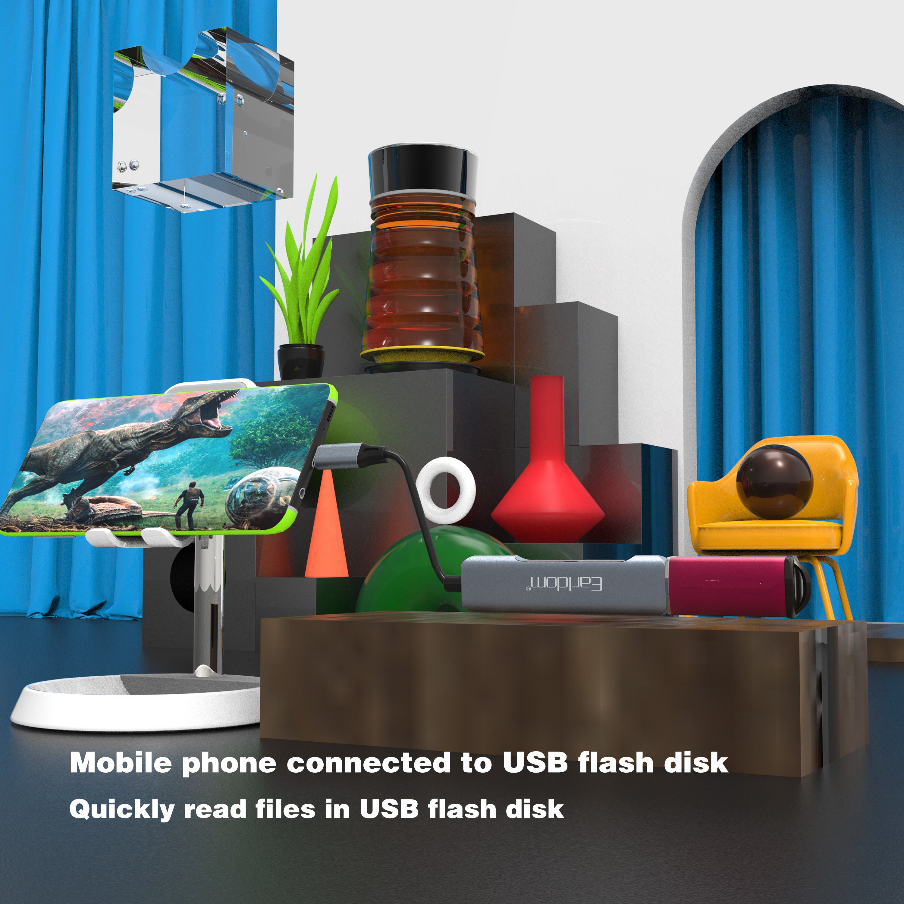 ET-HUB11 HUB Lighting iPhone Ipad OTG