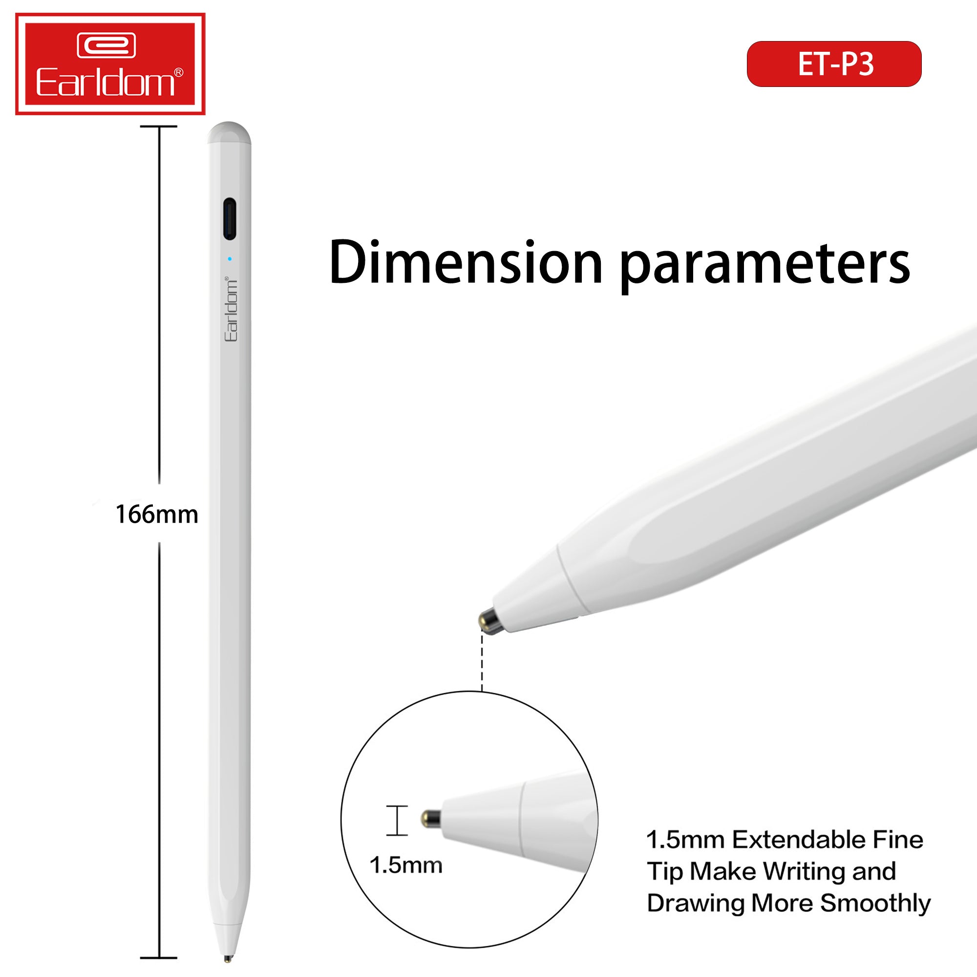 ET-P3 Touch pen for iPad