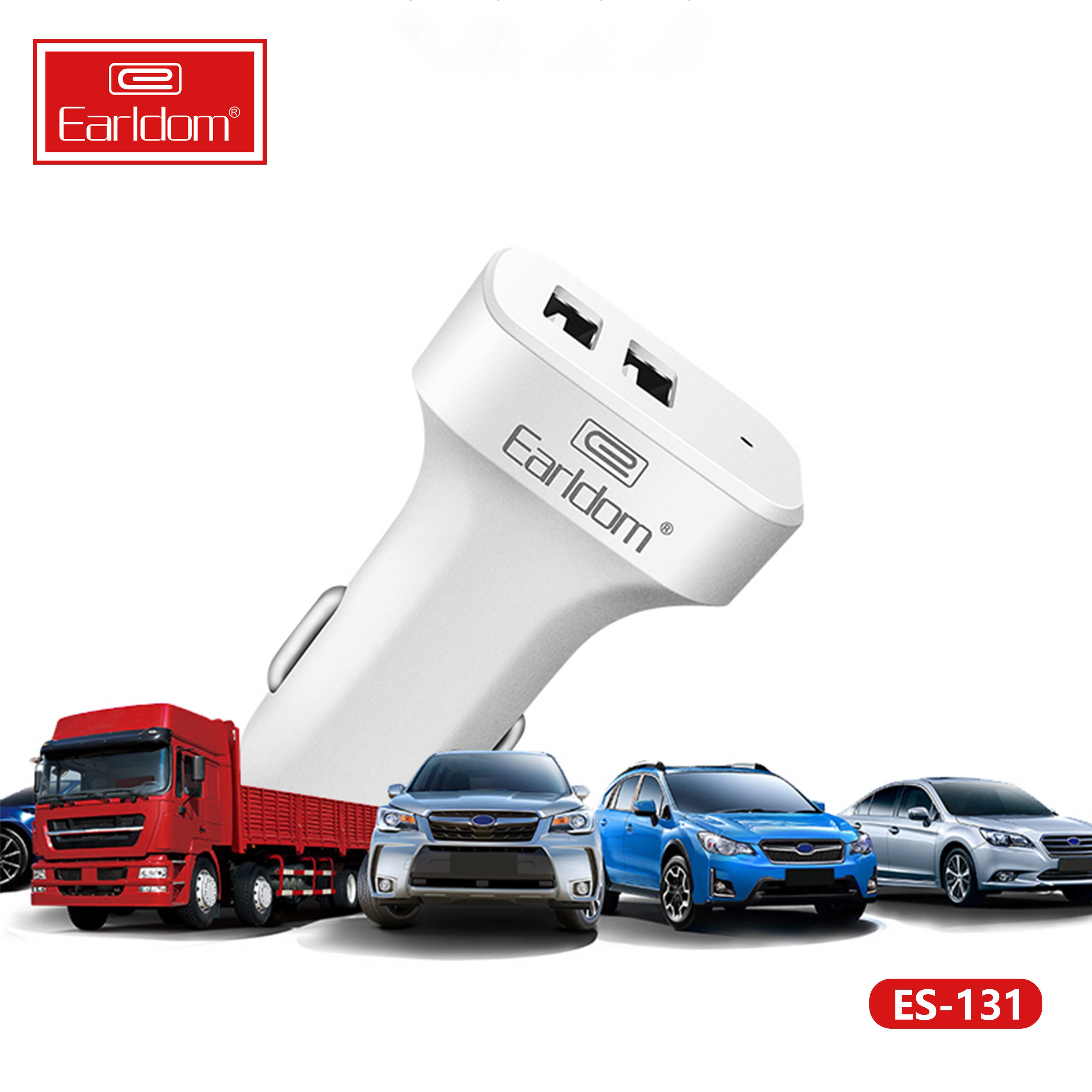 ES-131 Car charger 2 USB adapter
