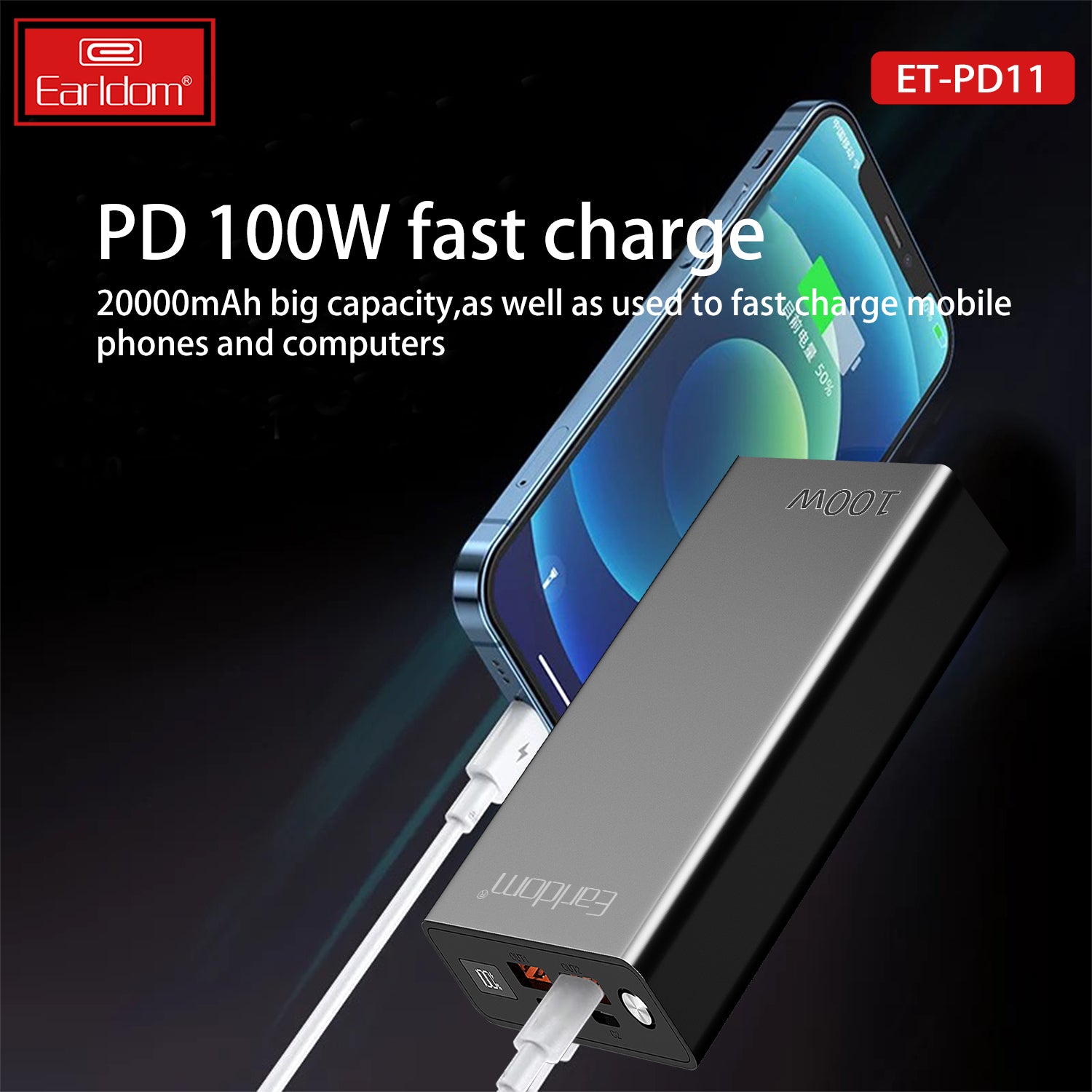 ET-PD11 Power Bank (20000mAh) 100W
