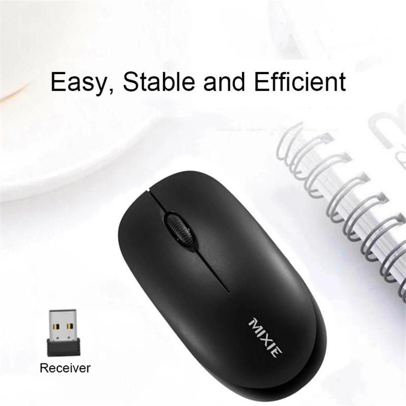 MIXIE R516 Wireless Mouse 2.4G Wireless Lightweight Power Saving Mouse Office Business Working Mouse